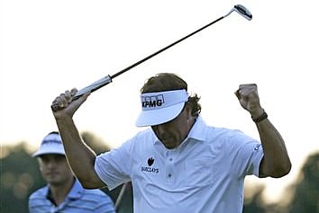 Horschel, Mickelson lead at US Open