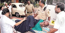 Old man kept chained by son rescued