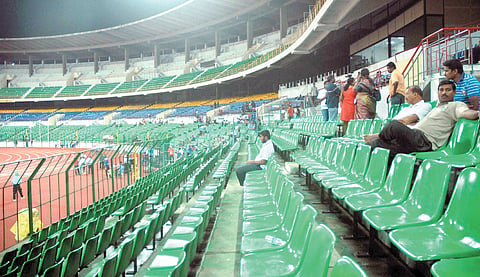 Empty seats at Athletic meet tell sorry tale