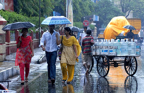Expect rain, but only for a day more