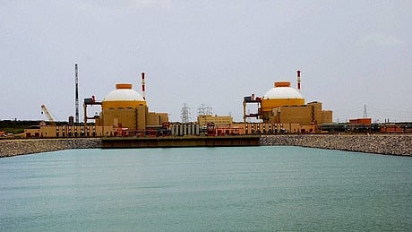 A view of the Kudankulam Nuclear Power Project.