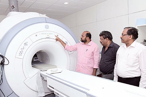 Bringing MRI scan centre to light