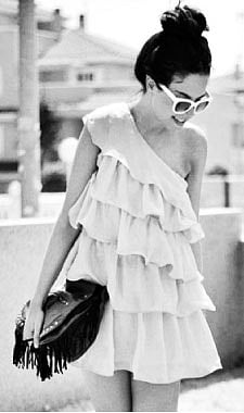 How to wear ruffles right