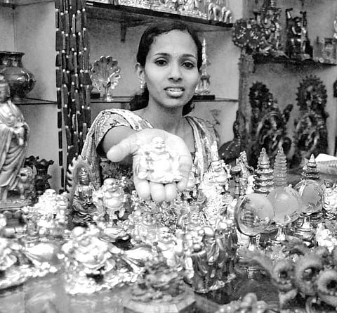 A metaphysical exhibition to restore 'lost' peace