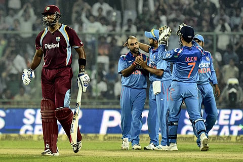 Windies Collapse After Good Start as India Win to Level Series