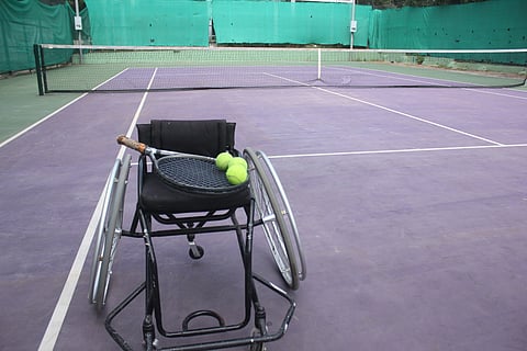 Karnataka Wheelchair Tennis Association said they require at least 25 wheelchairs, but currently they possess only 10.