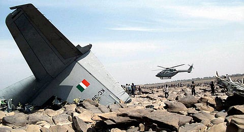 Five IAF Personnel Killed in Plane Crash