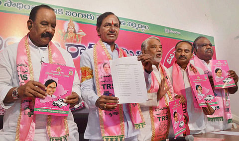 TRS Announces Candidates for Seven Lok Sabha Seats
