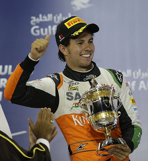 Perez Claims Rare Podium for Force India at Russian GP