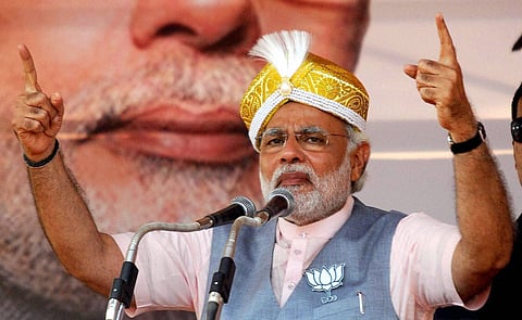 Lotus Flourishes Better in Mud: Modi