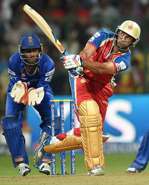 Yuvraj's 83 off 38 Balls His Career-best in T20