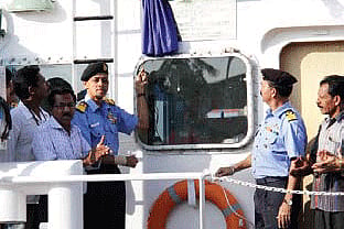 Ferry Craft 'Neelam' Inducted into Navy