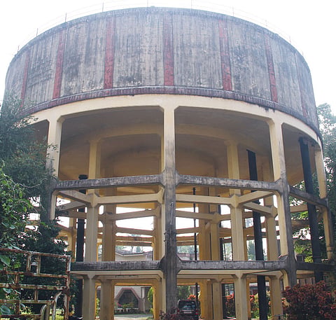 Overhead Tanks Left to Rot  