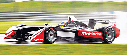Energy Management Lesson for Karun in Formula E Test