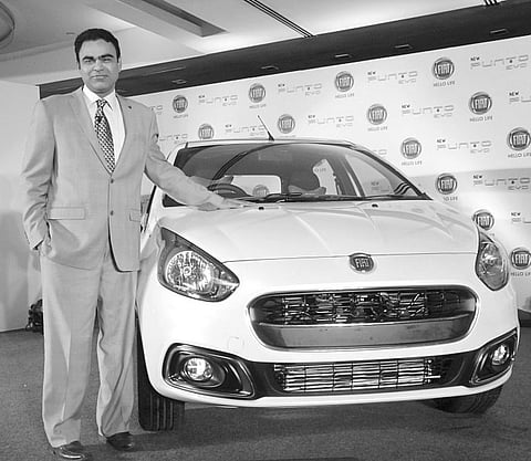 Fiat's Launches Hatchback Punto Evo in Chennai