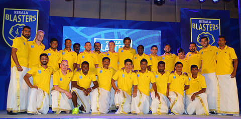 Sachin's Kerala Blasters Unveil Logo