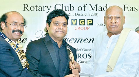 RC of Madras East awards Harris