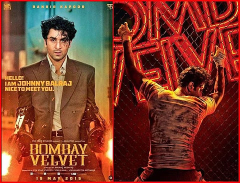 Ranbir Kapoor is Johnny Balraj in 'Bombay Velvet': First Look Poster