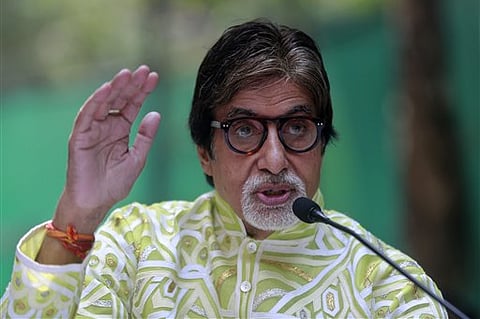 Bollywood actor Amitabh Bachchan. |AP