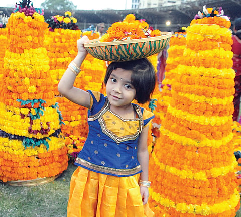 Bathukamma: Cracking Finale to Festival of Flowers From US to Hyderabad