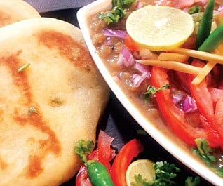 Delightful Matar Kulcha
