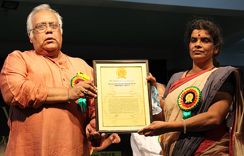 OV Vijayan Award for Usha Kumari
