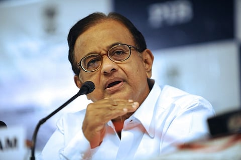 Former union minister and senior Congress leader P. Chidambaram. (File|AFP)