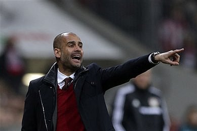Pep Guardiola's City will travel to the Spanish capital for the first leg  (File|AP)