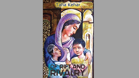 Paperback edition of Taha Kehar's novel 'Of rift and rivalry' (Facebook)