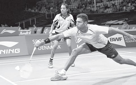 Awesome Twosome on the Badminton Court