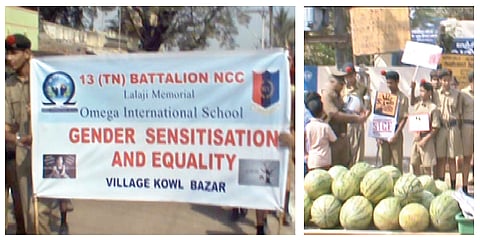 NCC Cadets Take Gender Sensitisation to Rural Chennai