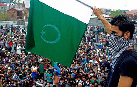 NC Leader Questions Controversy Over Raising of Pakistan Flags