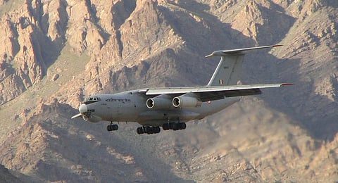 Representative image of the IL-76 of the Indian Air Force. 