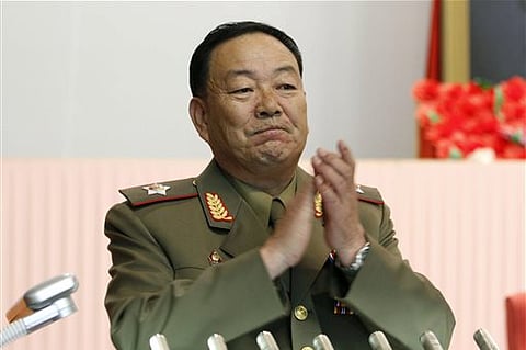 North Korean leader Kim Jong Un ordered his defense chief Hyon Yong Chol executed with an anti-aircraft gun for complaining about the young ruler, talking back to him and sleeping during a meeting presided over by Kim, South Korea's spy agency told lawma