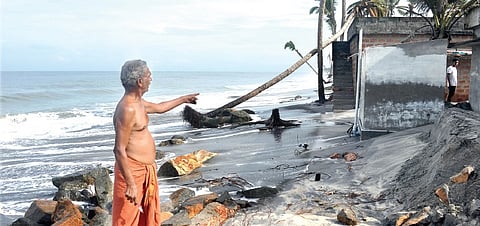 Sea Erosion Getting Rampant in Alappuzha Belt