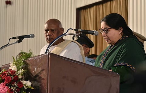 Jayalalithaa Sworn in as TN CM for the Fifth Time