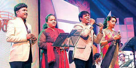 A Multi-lingual Music Journey from the Evergreen Era 