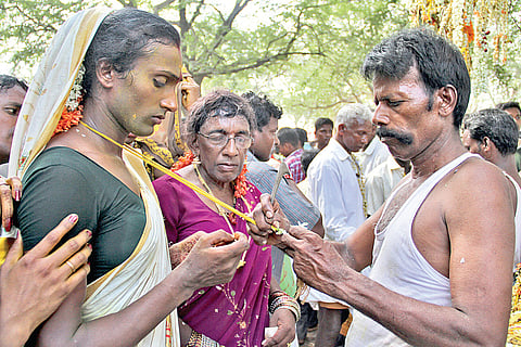 Curtains on Koovagam Fest With Thali Snapping Event