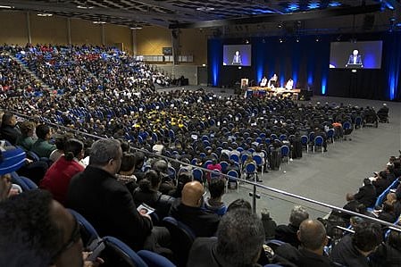 Thousands of people attend the funeral of former New Zealand All Black rugby union player Jerry Collins in Porirua, New Zealand. |AP