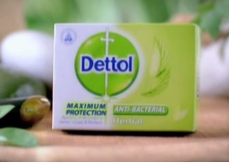 Screen grab from Dettol Advertisement.