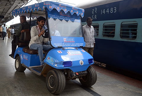 Buggies for Elderly, App to Help Get Around Railway Station