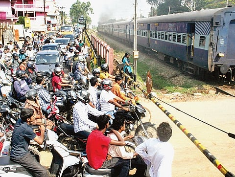 Solar Lamps Coming up at Railway Crossings