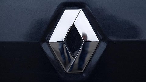 The logo of French car manufacturer Renault is seen on an automobile in Vendenheim. | Reuters