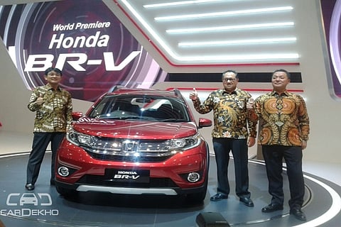 Honda BR-V Prototype Revealed in Indonesia Auto Show