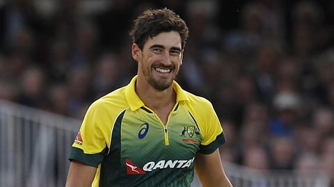 Australia’s Mitchell Starc. 