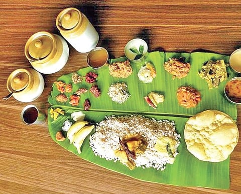 The Banana Leaf Feast of Kerala