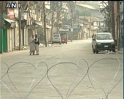 A protest shutdown in Jammu and Kashmir | ANI