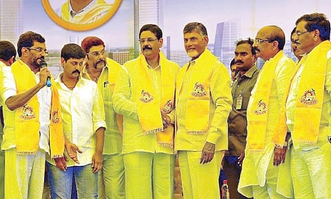 Anam Brothers, 2K Supporters Join Telugu Desam Party