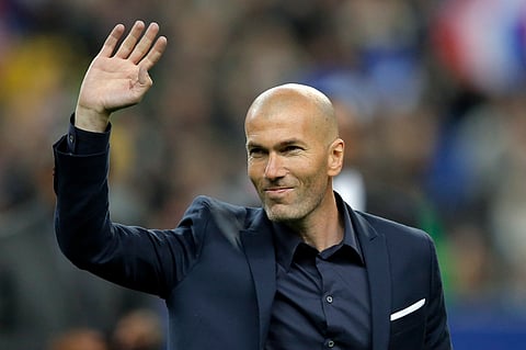 Real Madrid manager Zinedine Zidane (File|AP)