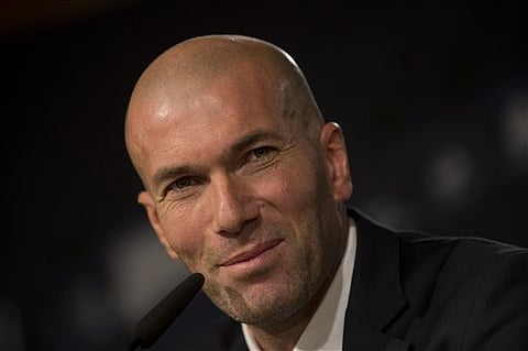 Real Madrid coach Zinedine Zidane (File|AP)